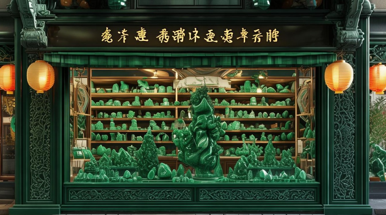 翡翠店铺名