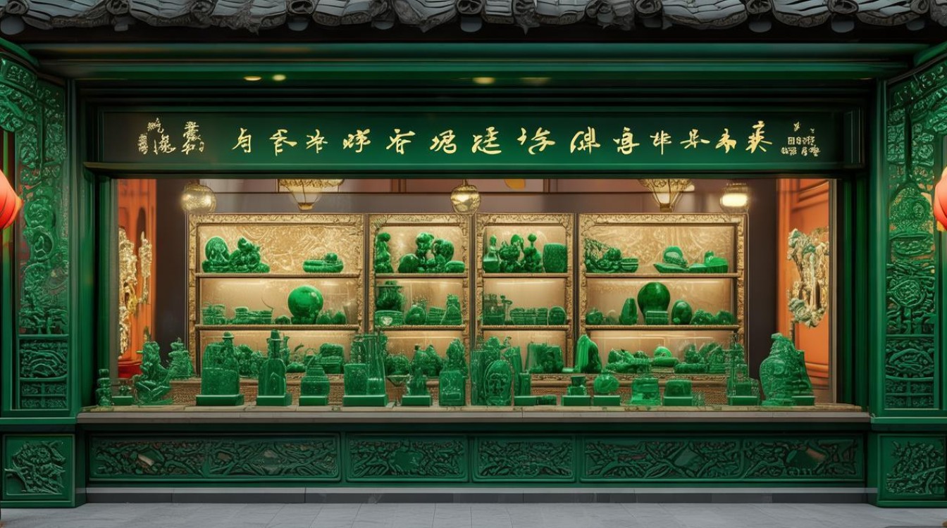 翡翠店铺名