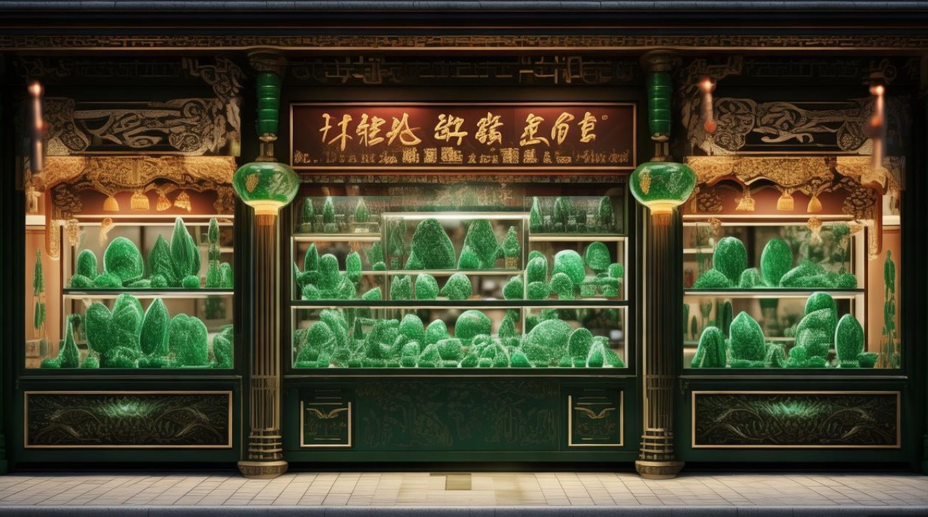 翡翠店铺名