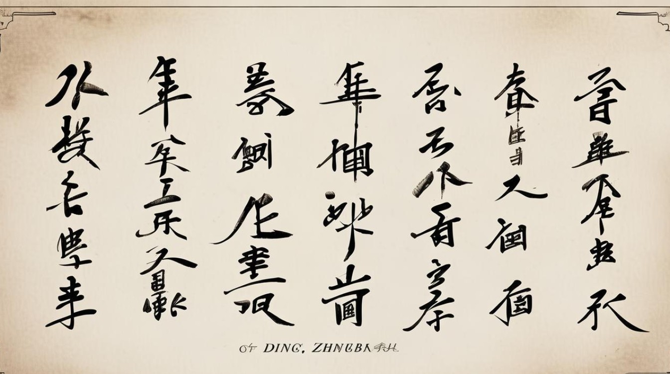 丁忠兵书法