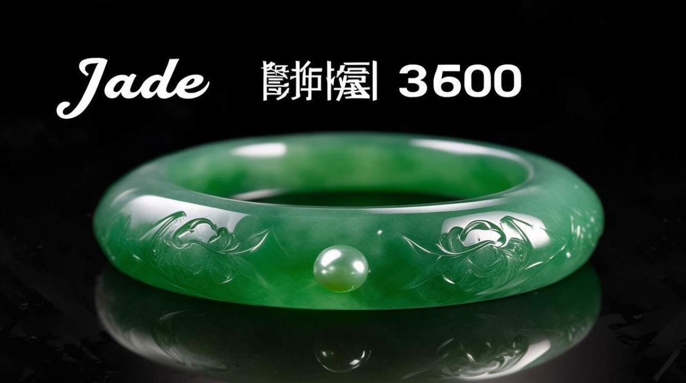 翡翠手镯3500