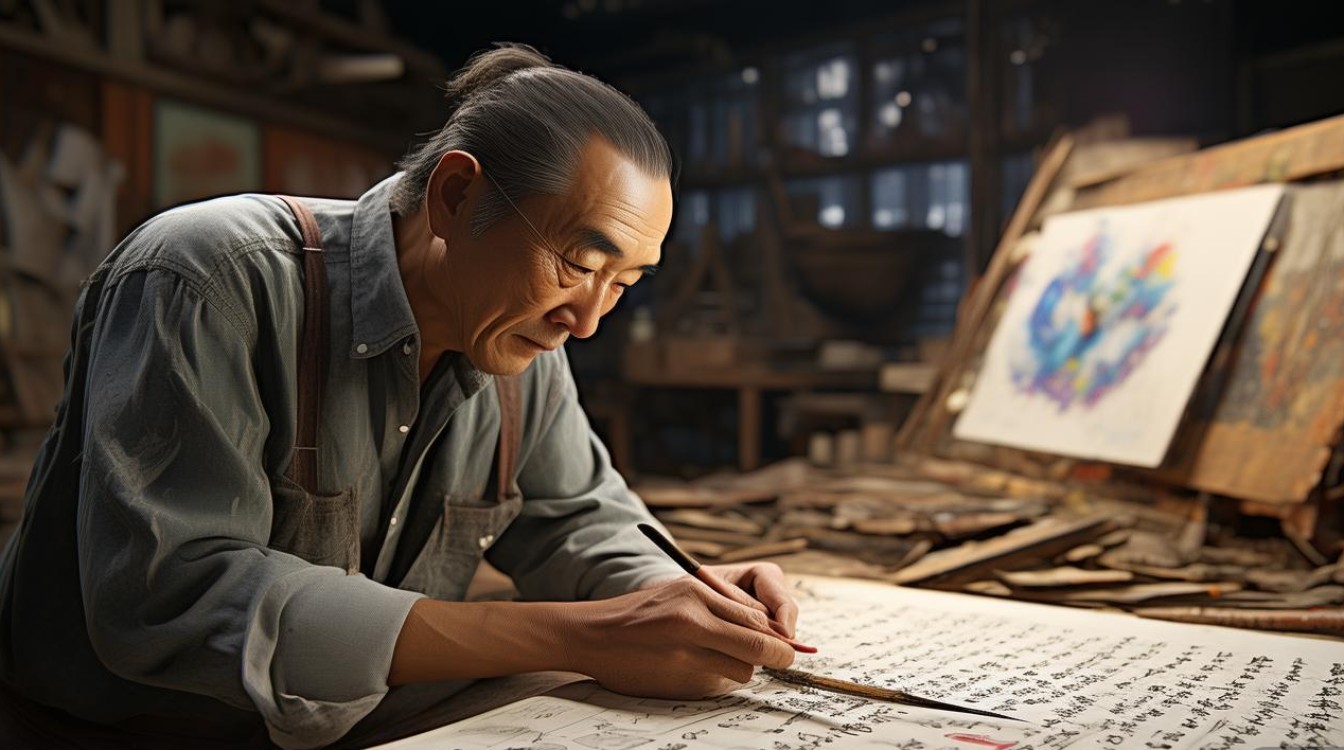 杨克服书画家