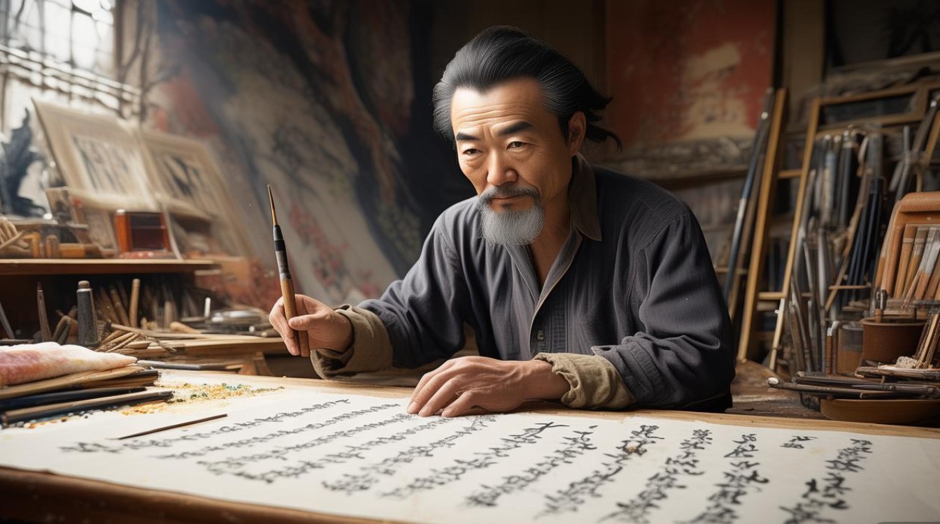 山水画家李明耀