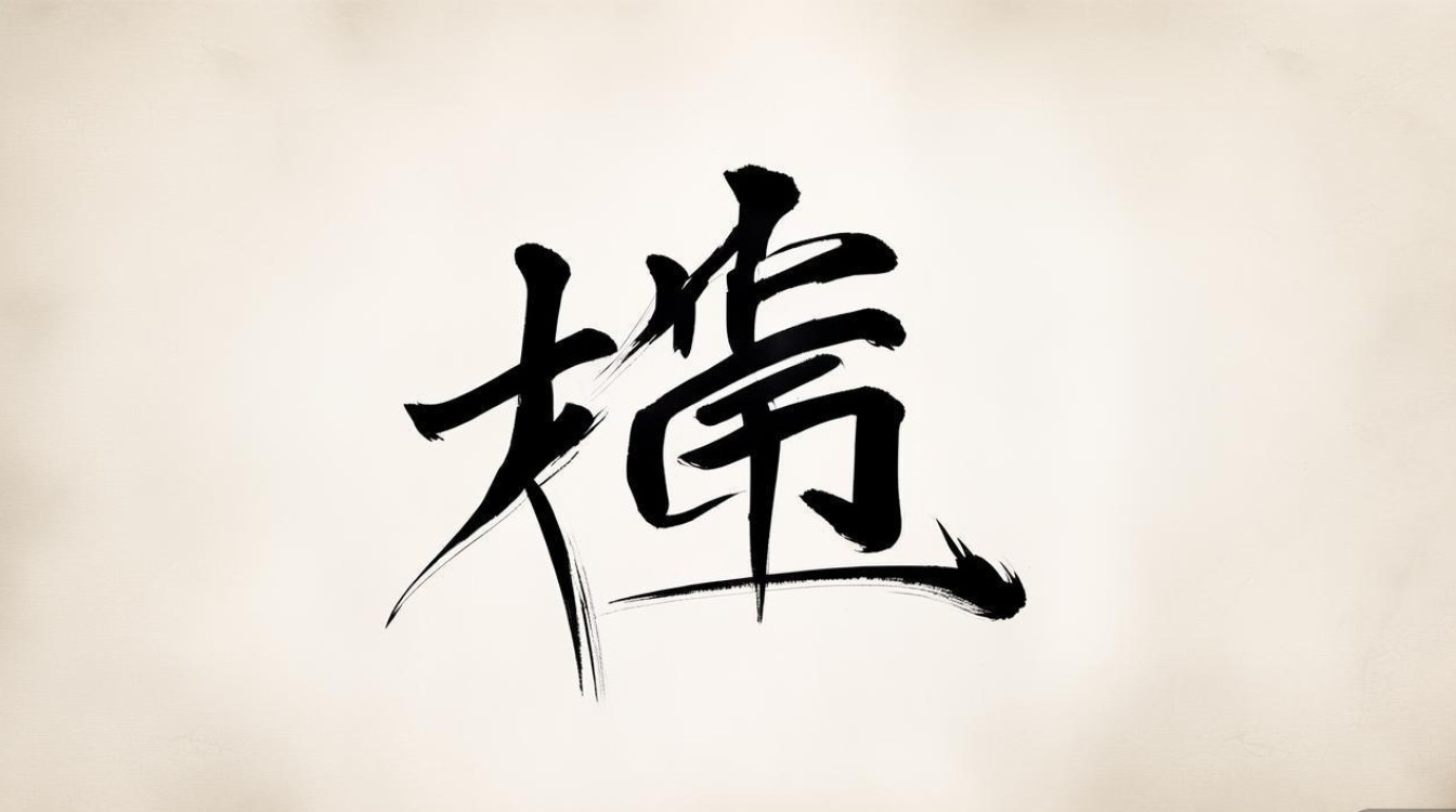 杜字书法图片