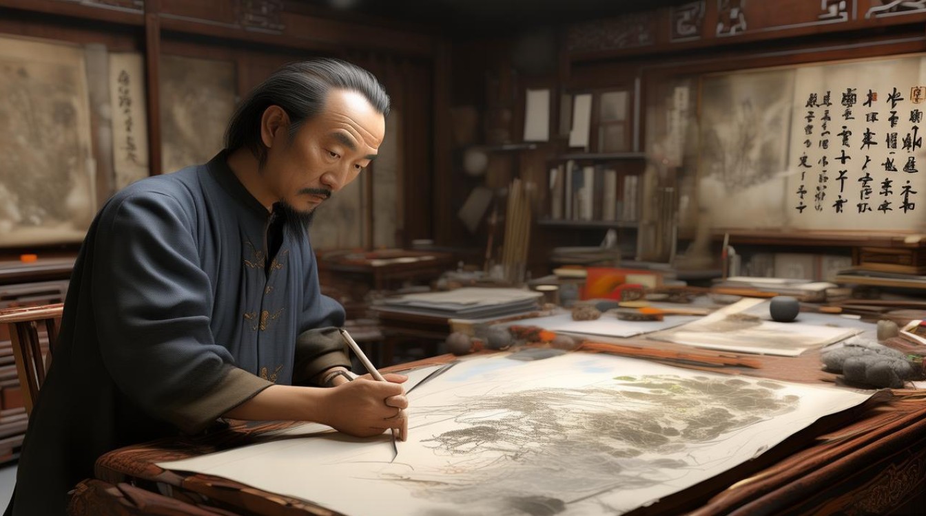 少一横画家