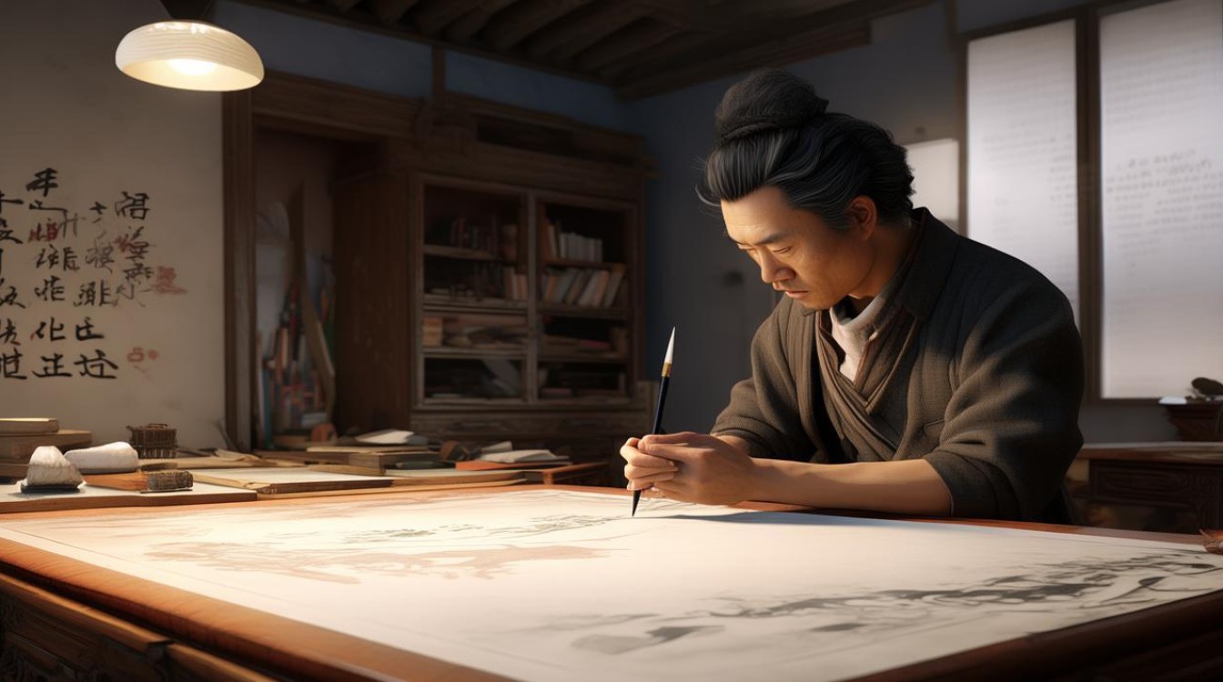 少一横画家