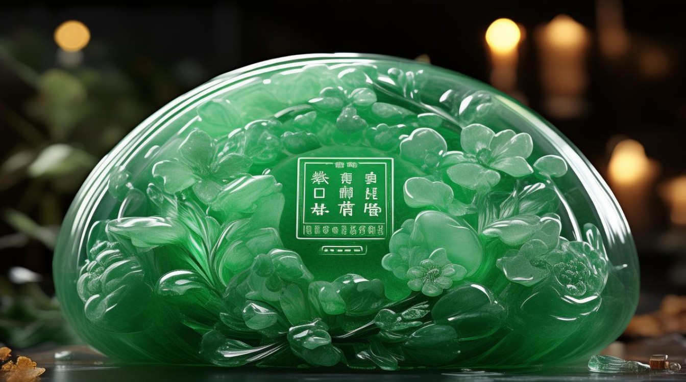 翡翠赞美词
