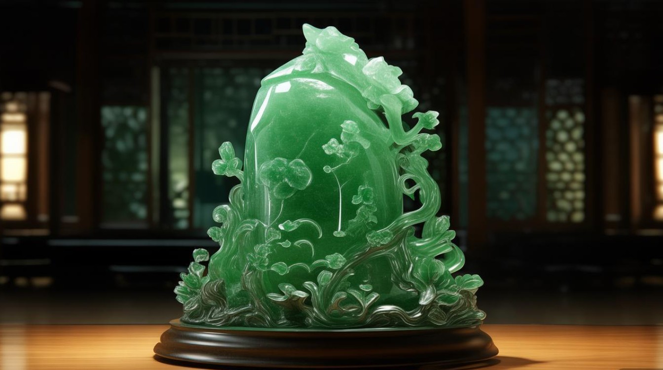 翡翠赞美词