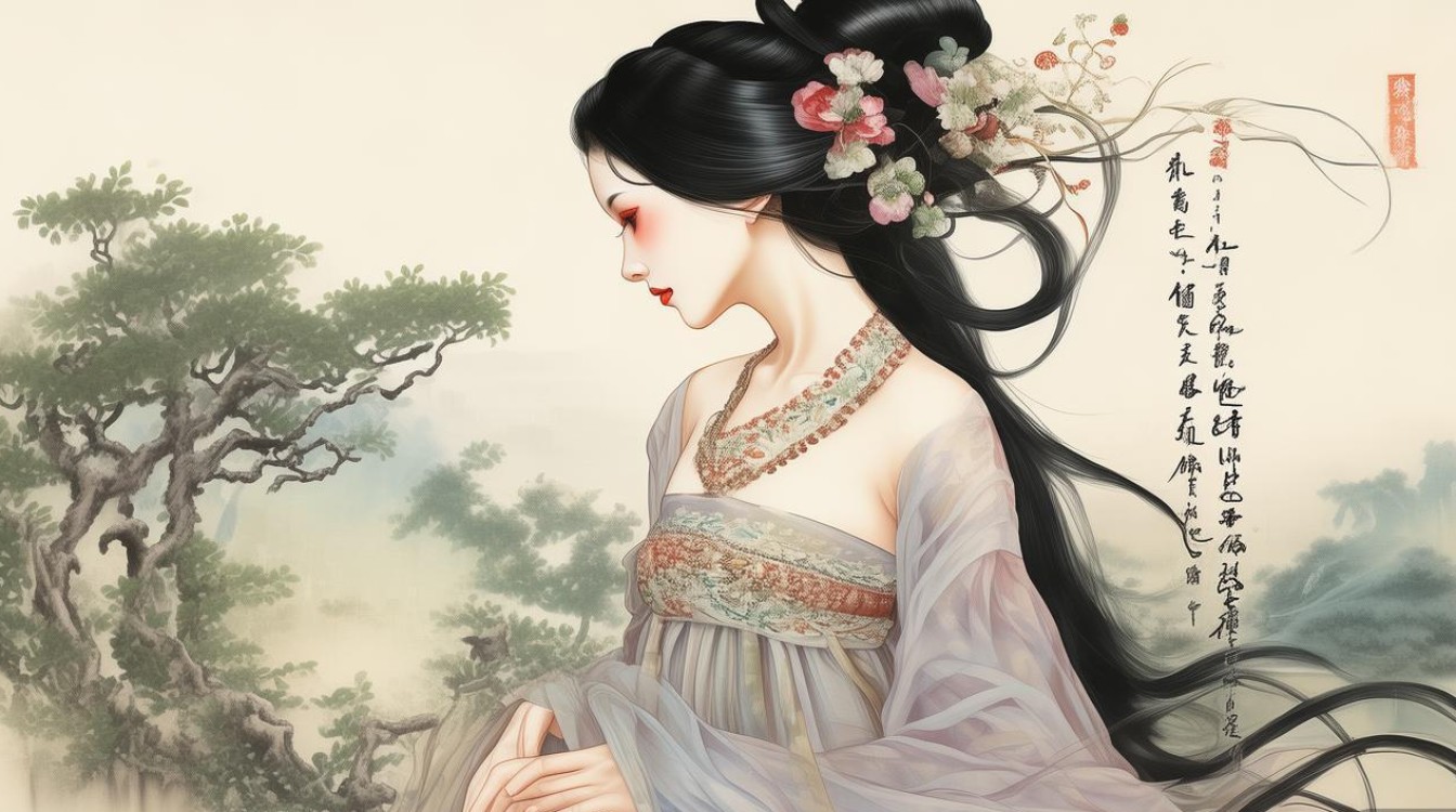 仕女画家李