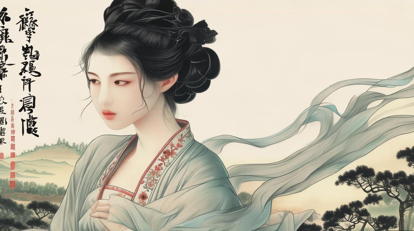 仕女画家李