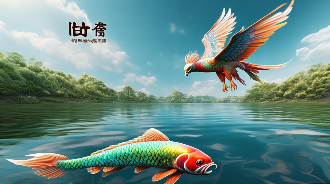 凤凰鲤鱼 翡翠