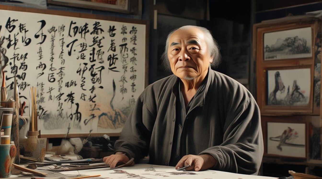 国画家黄文