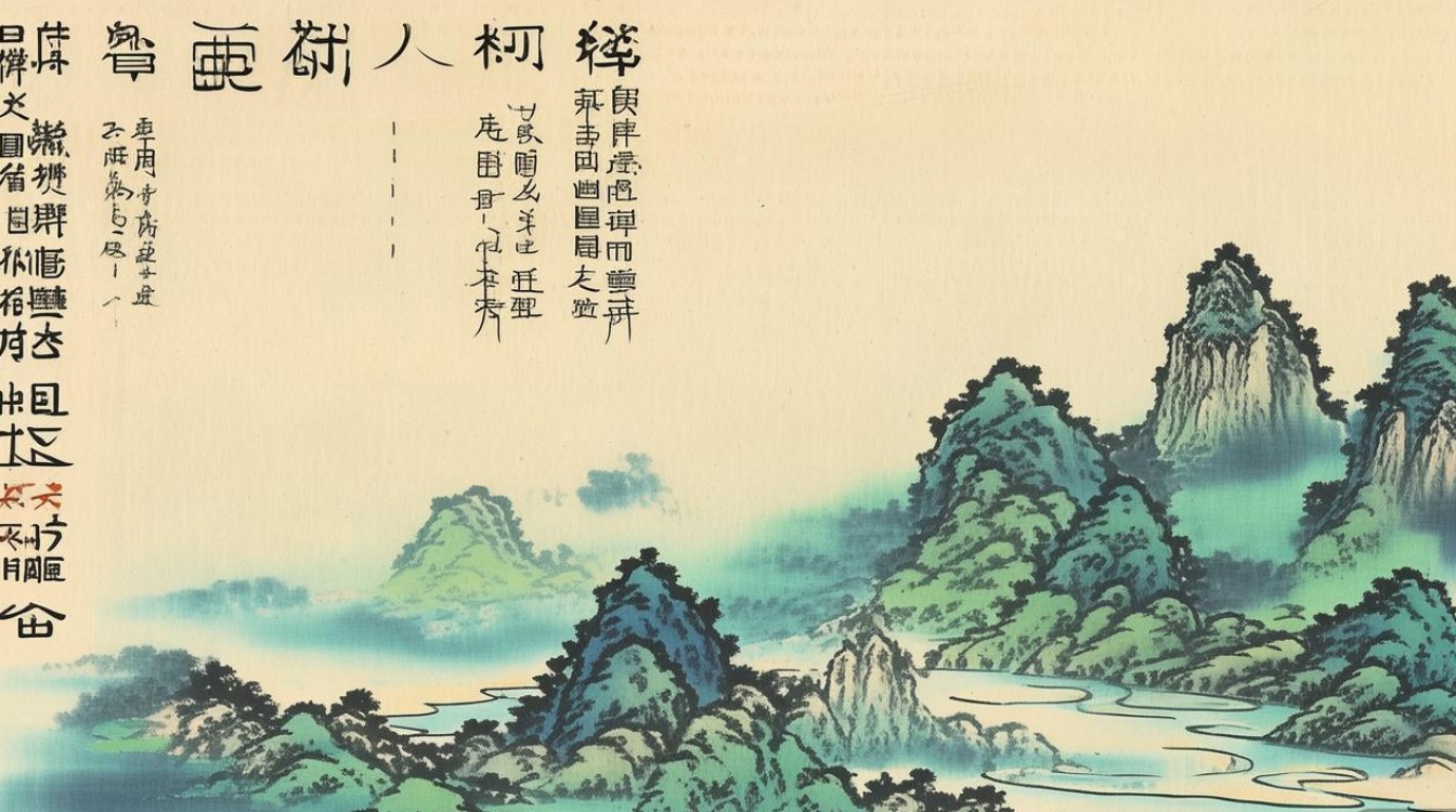 宋朝青绿山水画家