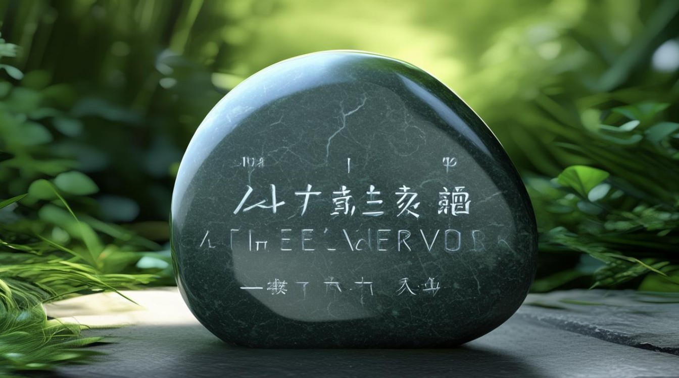 灰墨绿翡翠