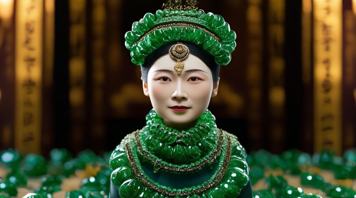 翡翠项链 慈禧