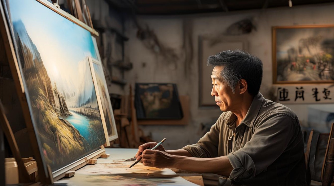 滕州画家朱灏然