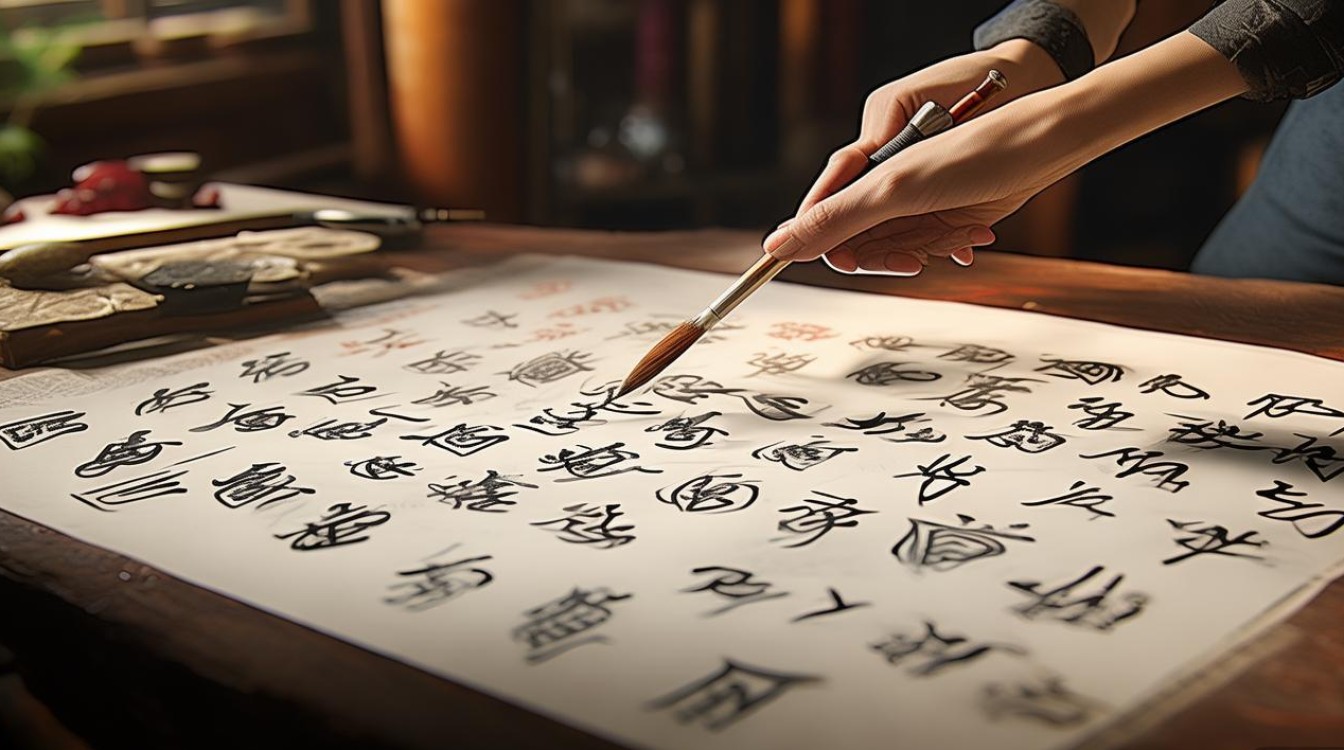 书法的行成