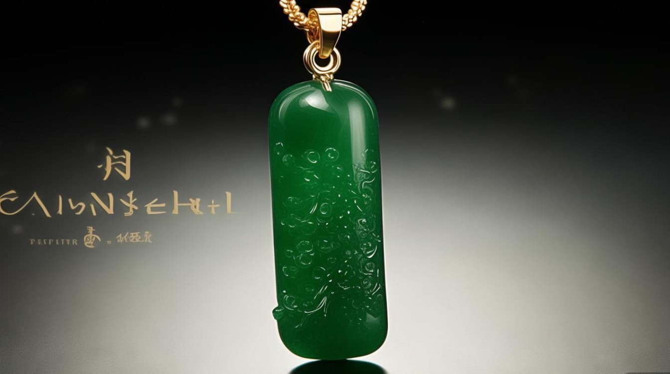 翡翠人参挂件