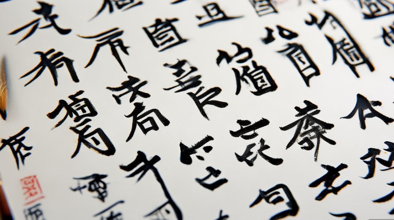 周红权书法
