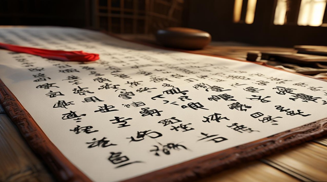 古代书法对联