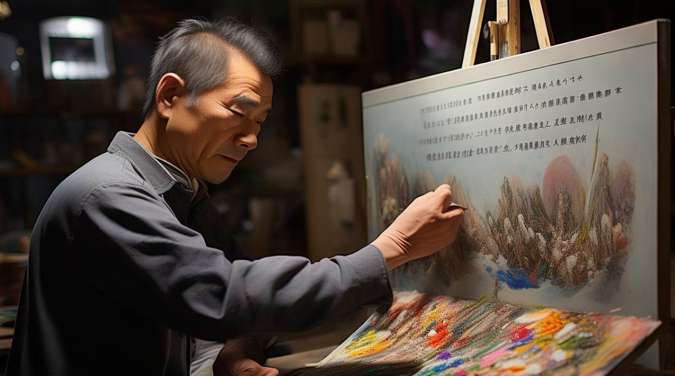 粉画家赵伟东