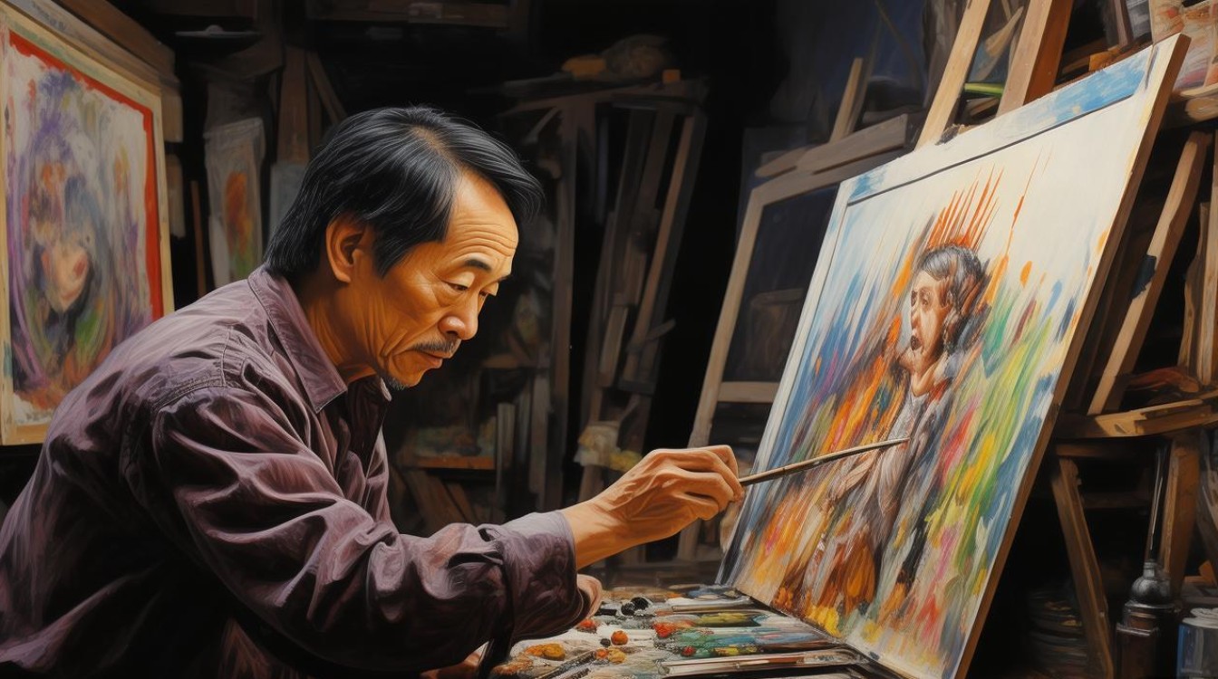 于来油画家