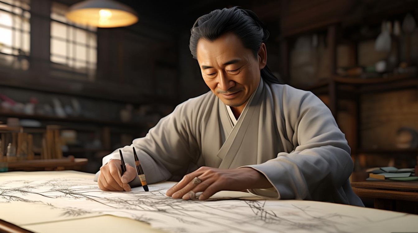 林榕书画家