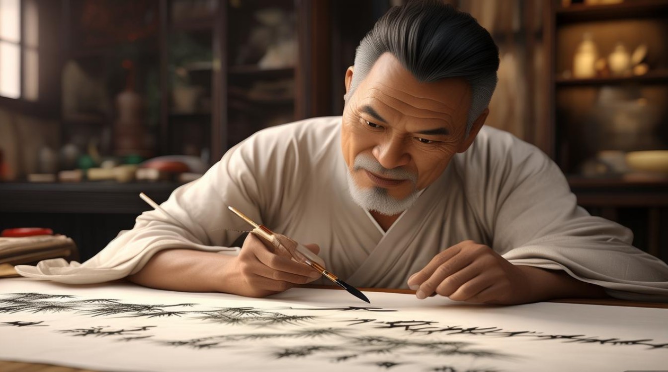 林榕书画家