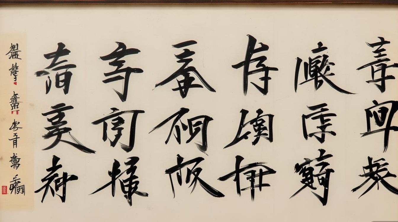 张柏健书法