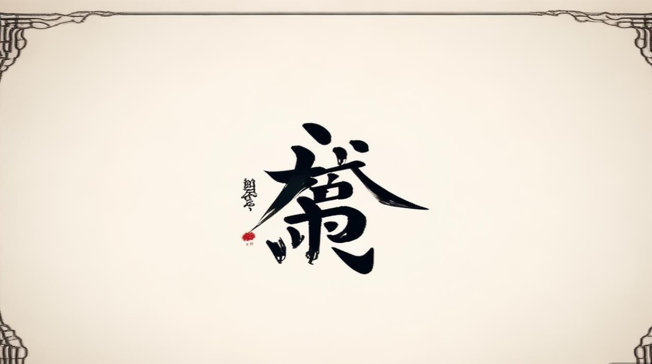 条字书法字