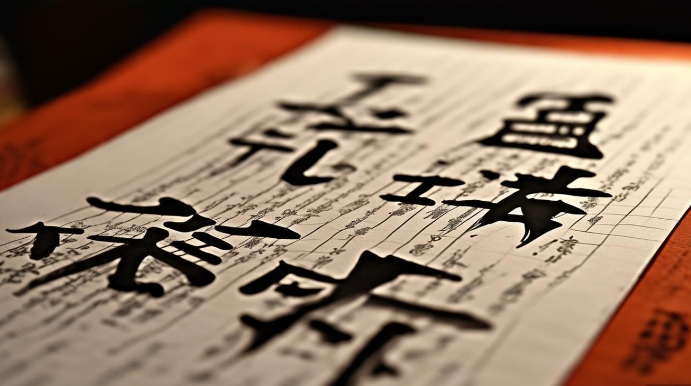 绕字的书法