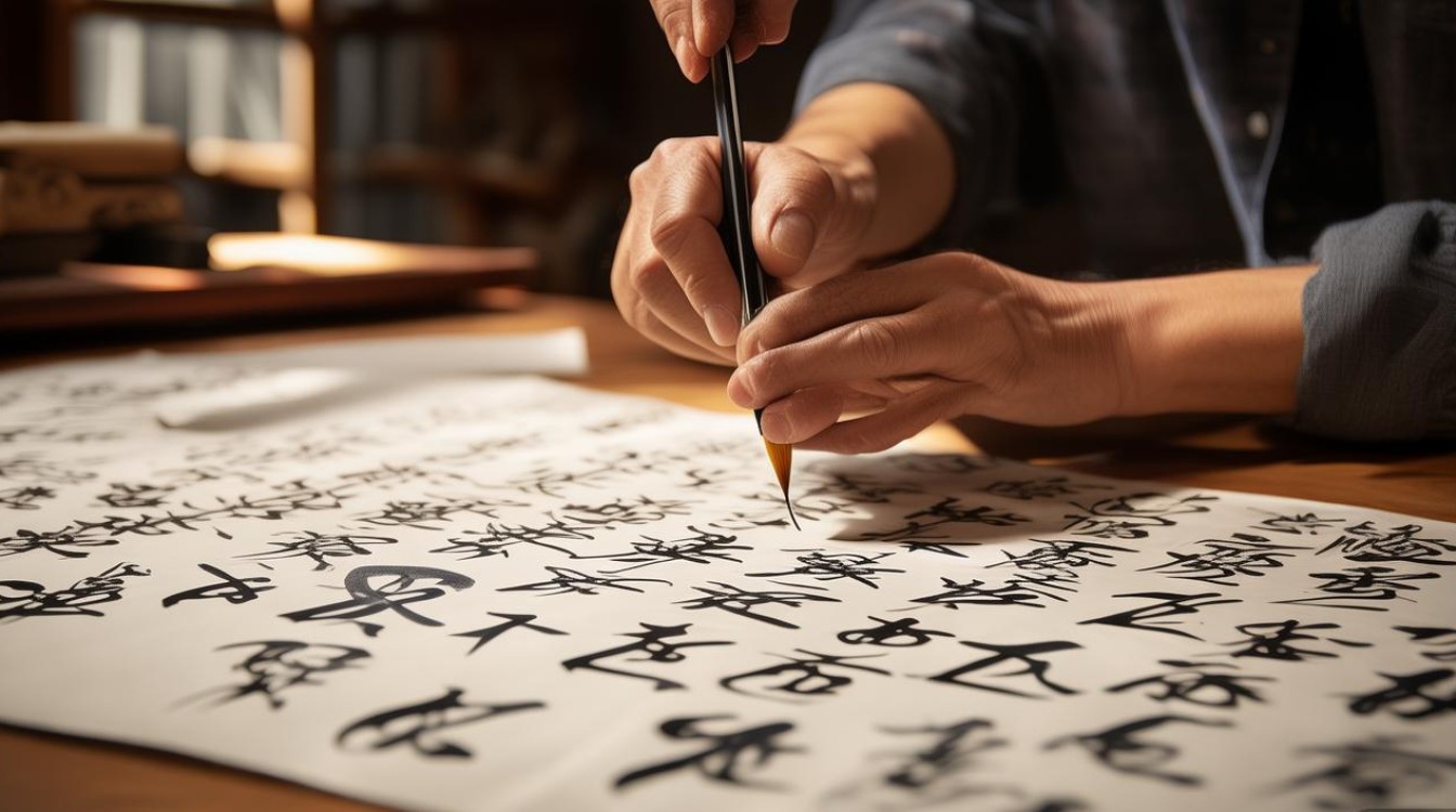 书法干作余