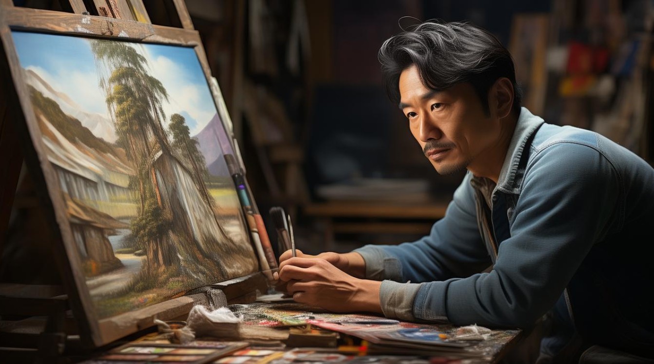 张雄是画家吗