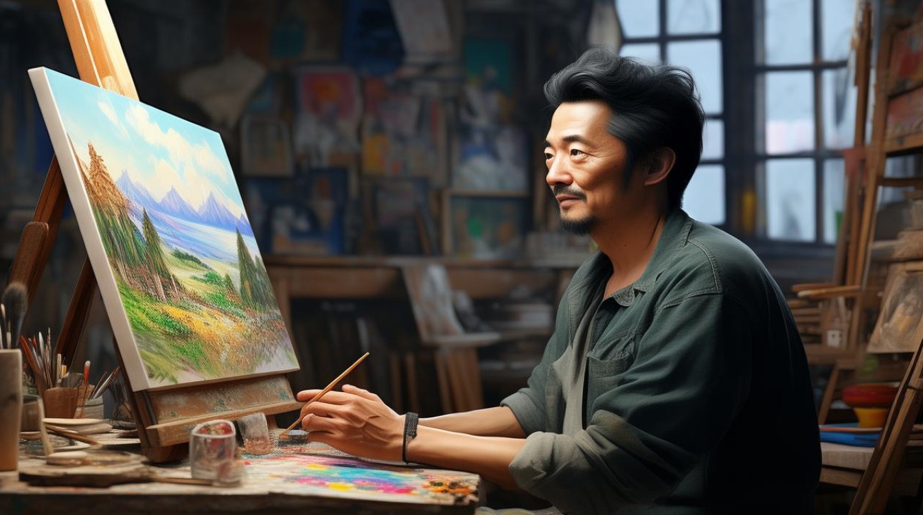 张雄是画家吗
