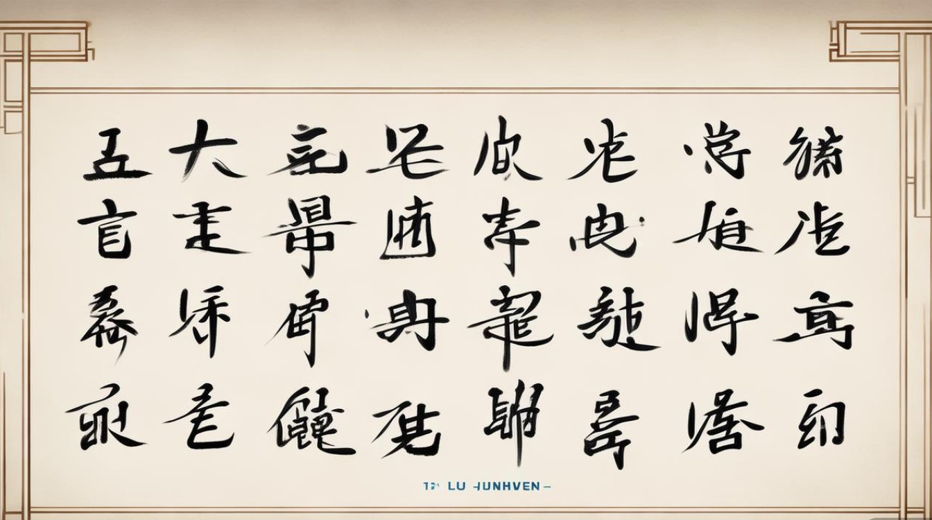 卢进文书法