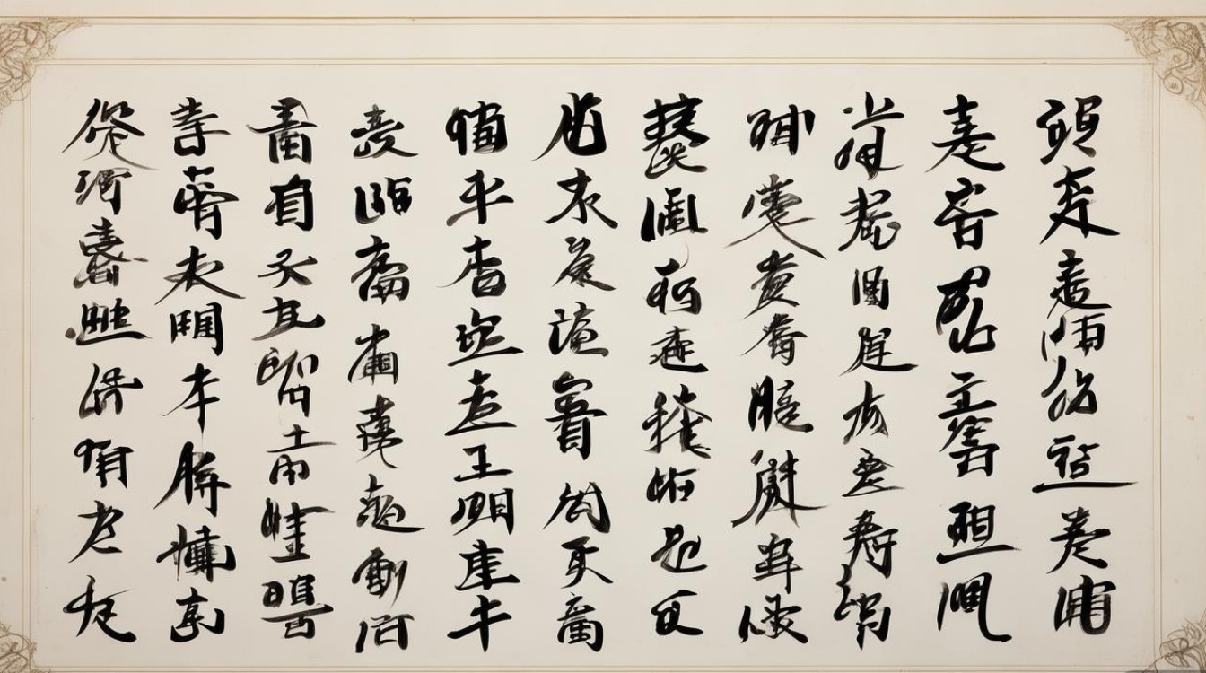 王梦庚书法