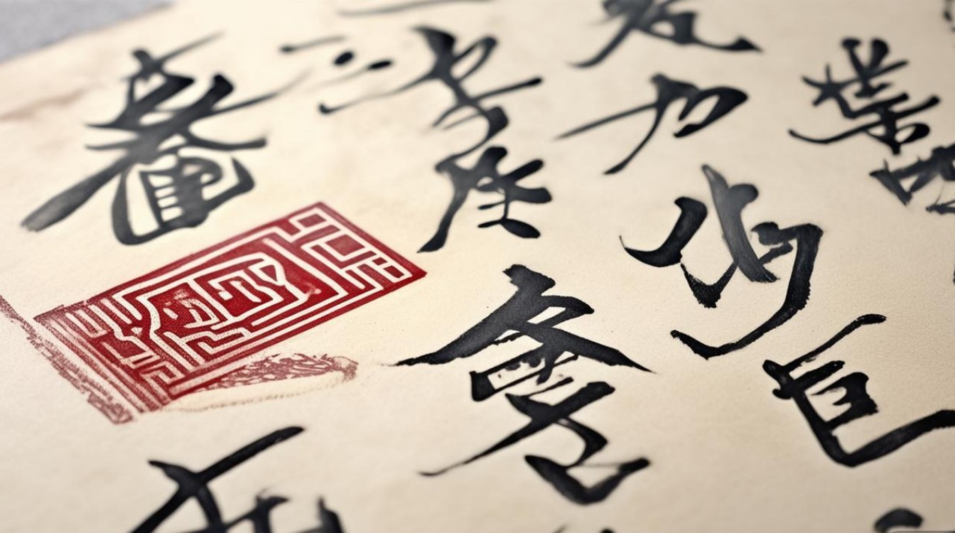 书法作品图章