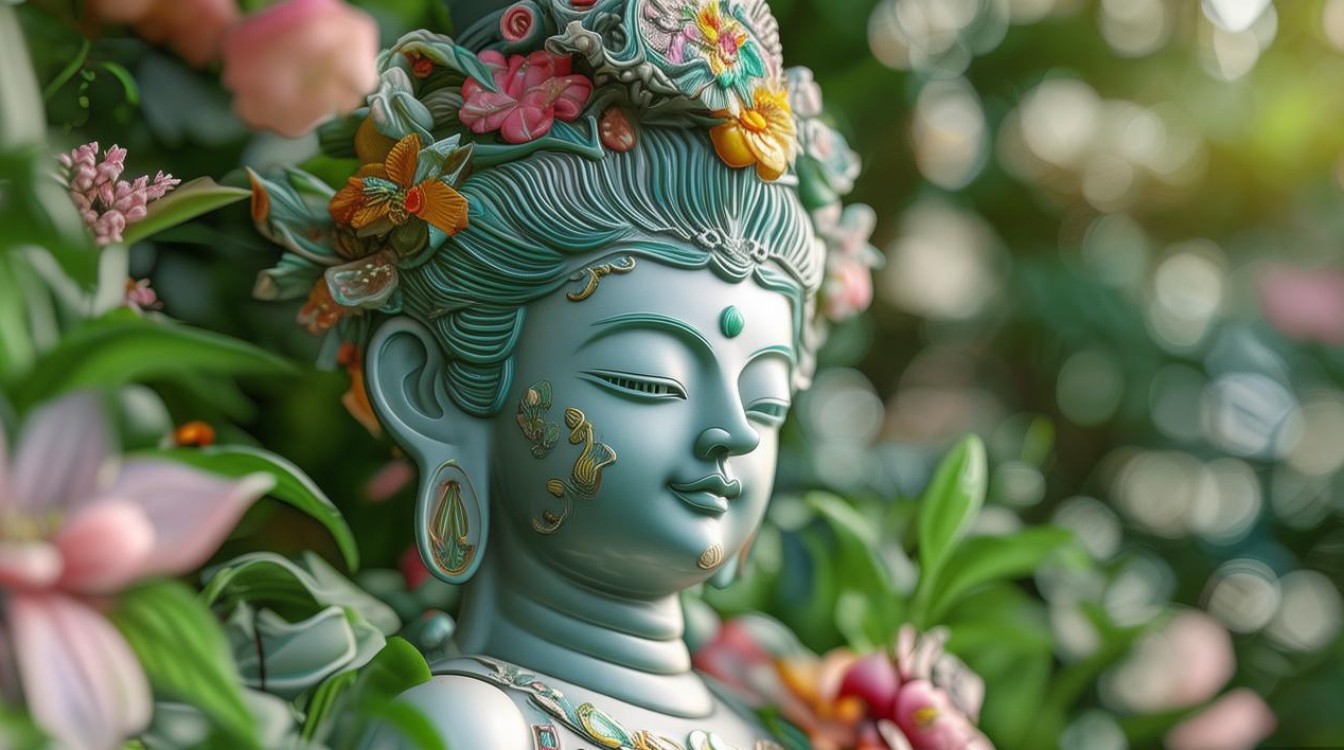翡翠观音花脸