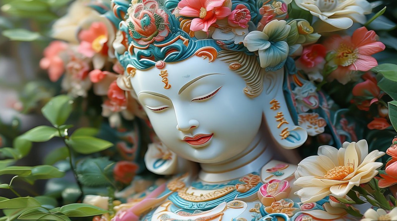 翡翠观音花脸