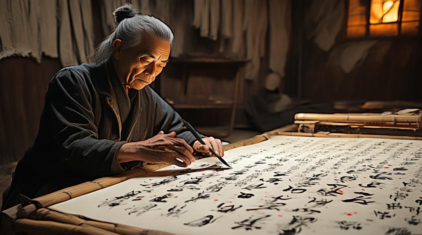 书画家字苦