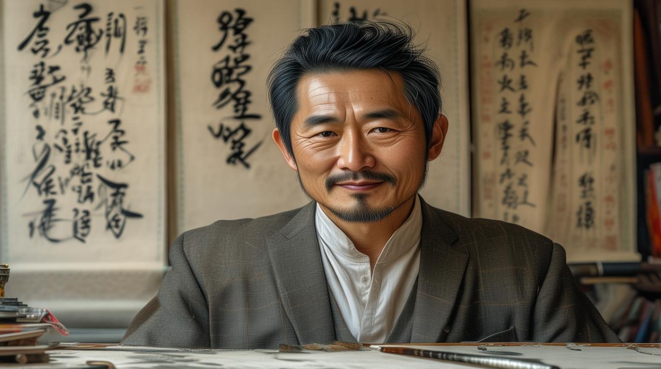 刘文书画家