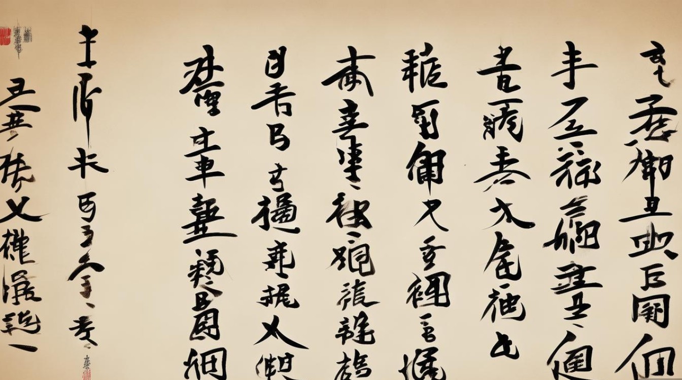 寒食书法作品