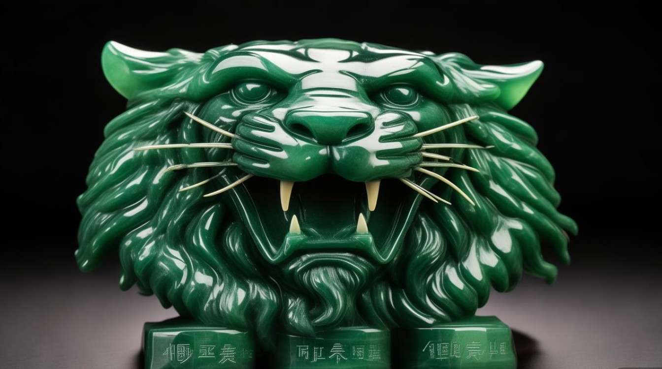 翡翠虎头图片