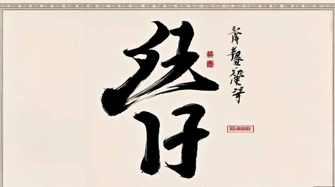 撷字的书法