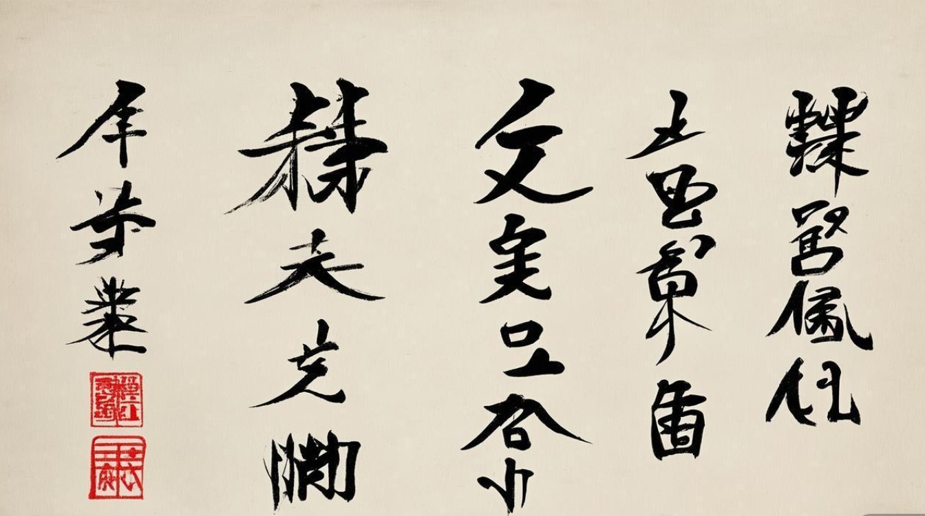 长风书法作品
