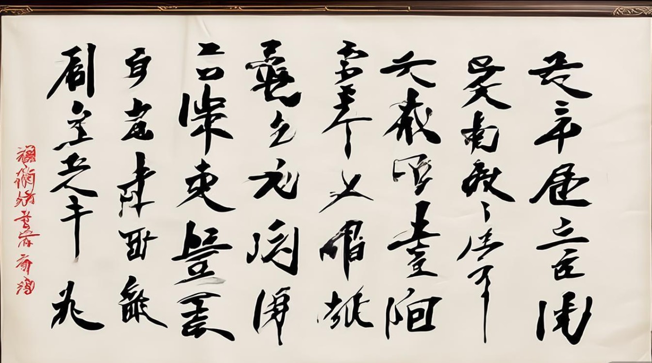 长风书法作品