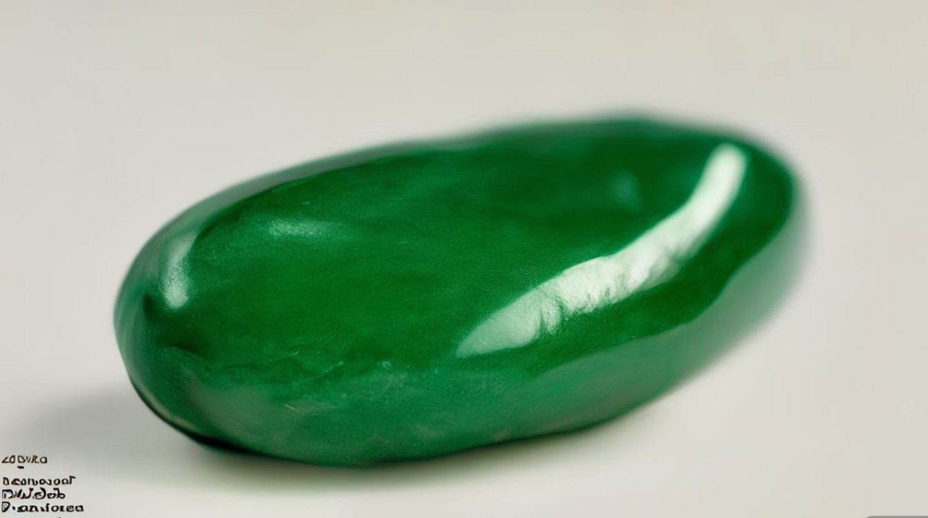 豆种浅绿翡翠