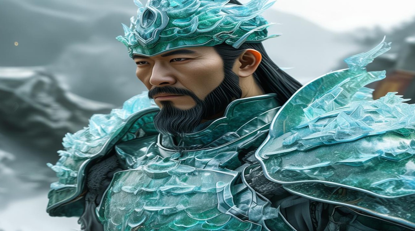 冰翡翠关公