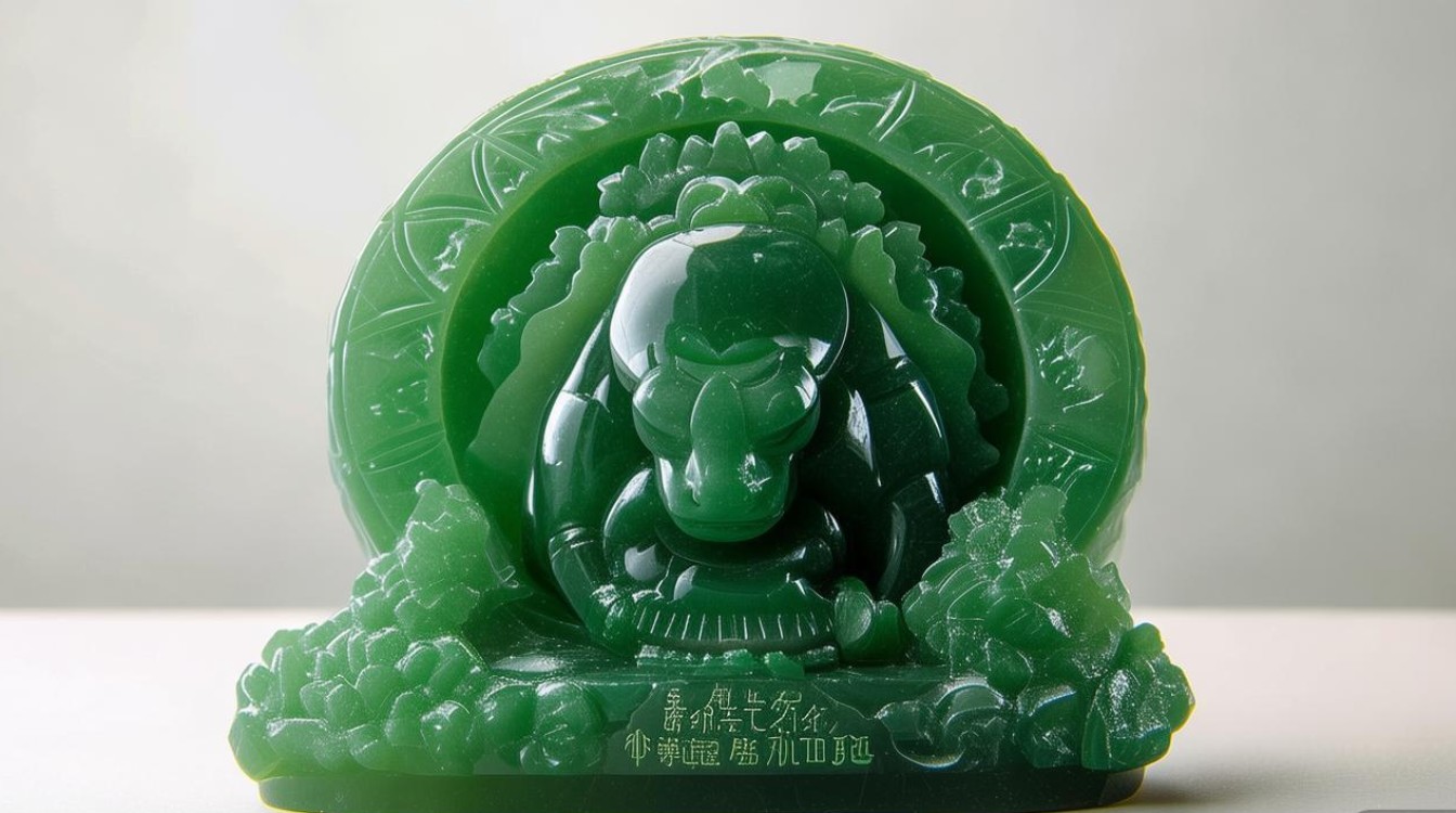 立体生肖翡翠