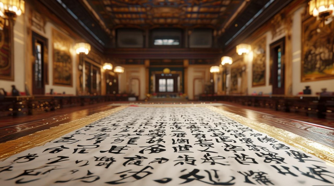 书法展贺信